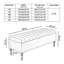 Paris Striped Ottoman Storage Bench - Upholstered Plush Velvet Shoes Bench with Black Turned Wooden Legs-1779234555-1779234506