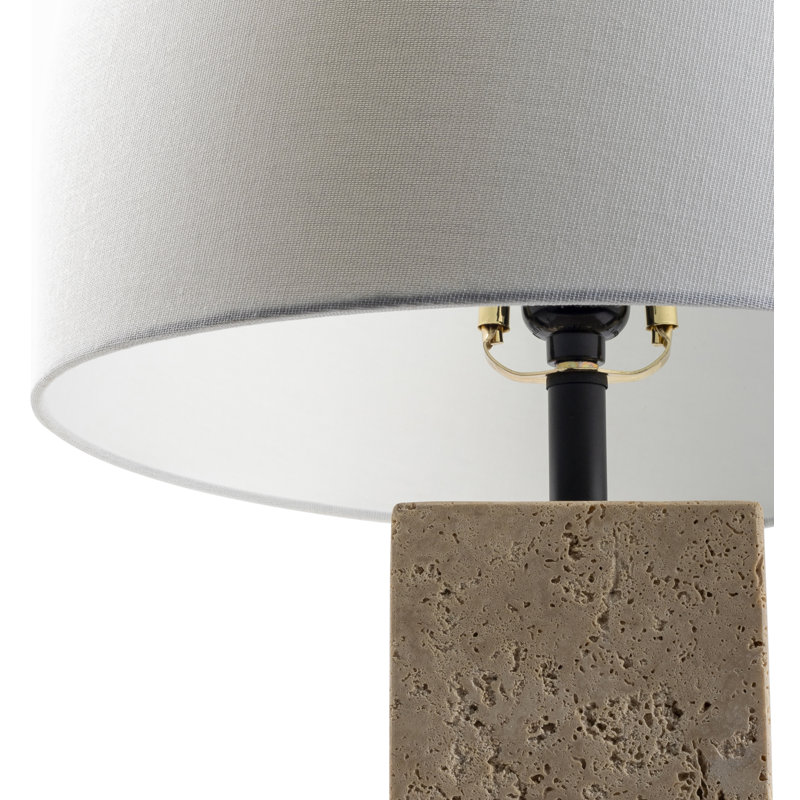Holderness Travertine Table Lamp