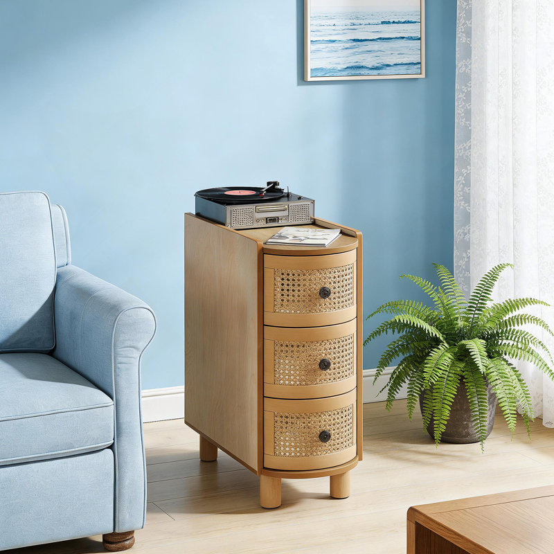 Table de chevet en bois, table de bout, table d'appoint