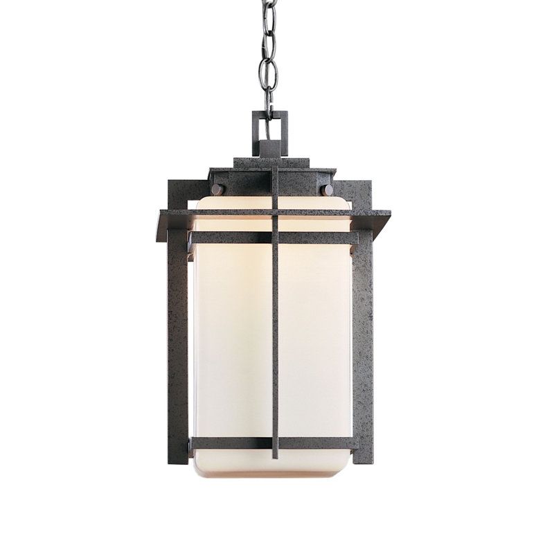 Luminaire suspendu d'extérieur Tourou, Fer naturel
