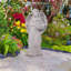 Statue d'ange de jardin en résine résistante aux intempéries avec bain d'oiseaux 23,5 po Keimiyah-110269830