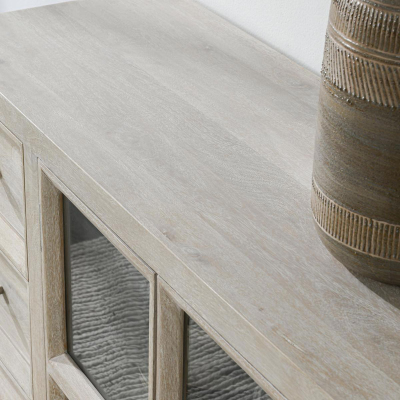 Isha Solid Wood Cabinet