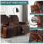Housses pour causeuse inclinable avec console Kyrstie-506253761