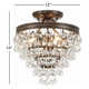 Alto 3 Light Semi Flush Mount
