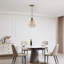 Braylene 1 - Light Black/Gold Single Pendant-1891253847