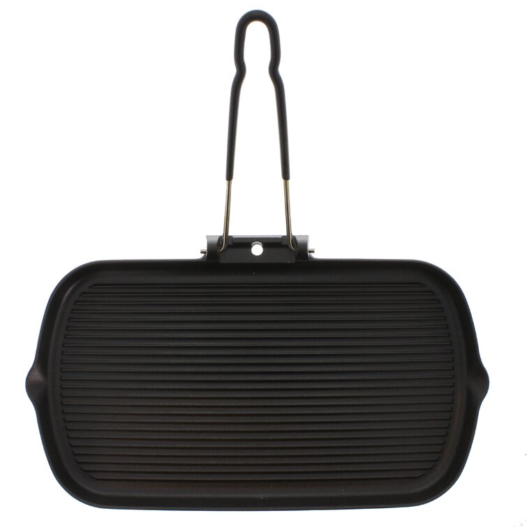 Chasseur 14'' Enameled Cast Iron Grill Pan