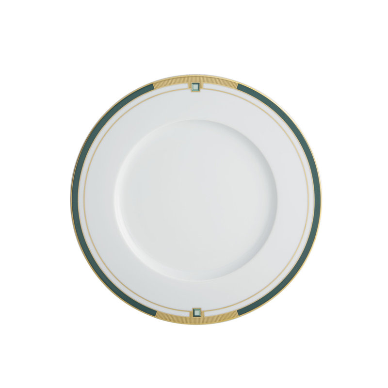 Emerald Porcelain Dinner Plate