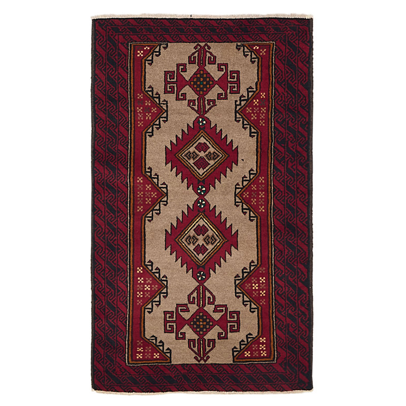 Teimani Tan Rug 3'3" x 5'10"
