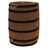 Good Ideas 65 Gallons Resin Drainable Dual Overflow Rain Barrel-16107870