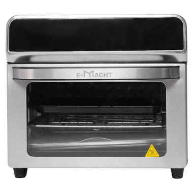 Moosoo 24.3 Quart Air Fryer, Stainless Steel Air Fryer Oven, with