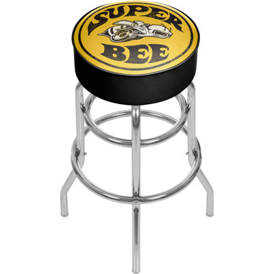 Dodge Super Bee Swivel Upholstered Counter Stool