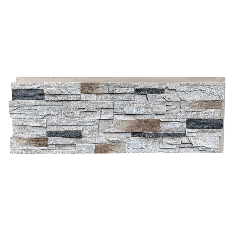 Country Ledgestone Single Piece, Dover White