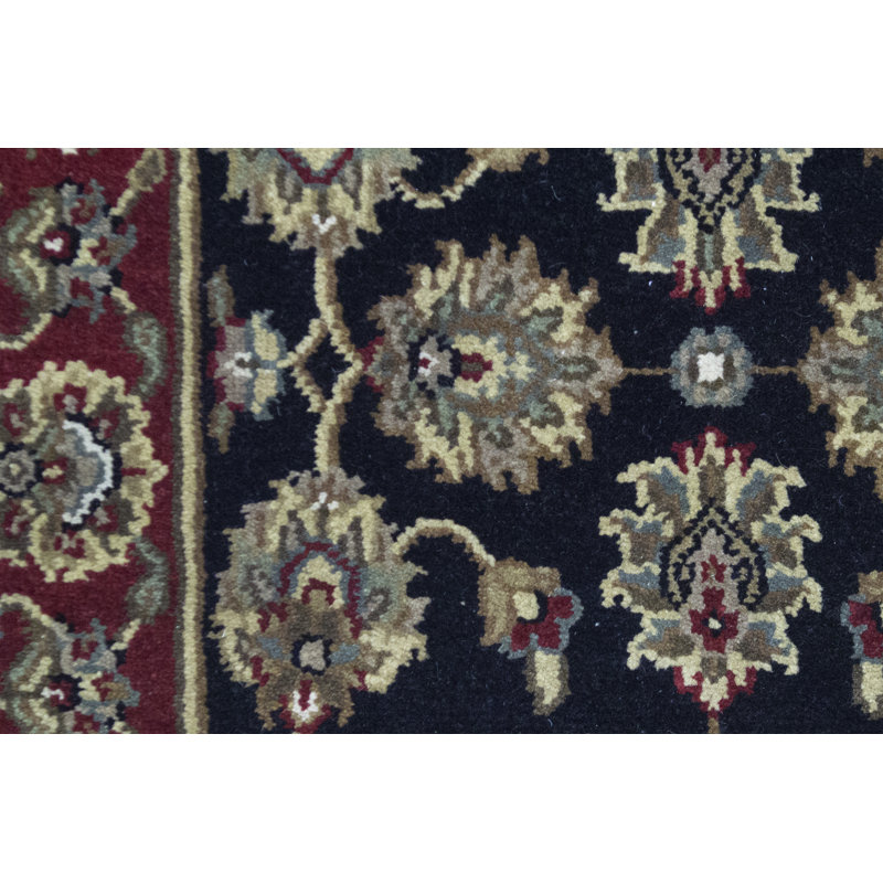 Wool Oriental Area Rug, Runner 2'5" x 12'6"