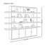 Vitrine multicouches French Retro