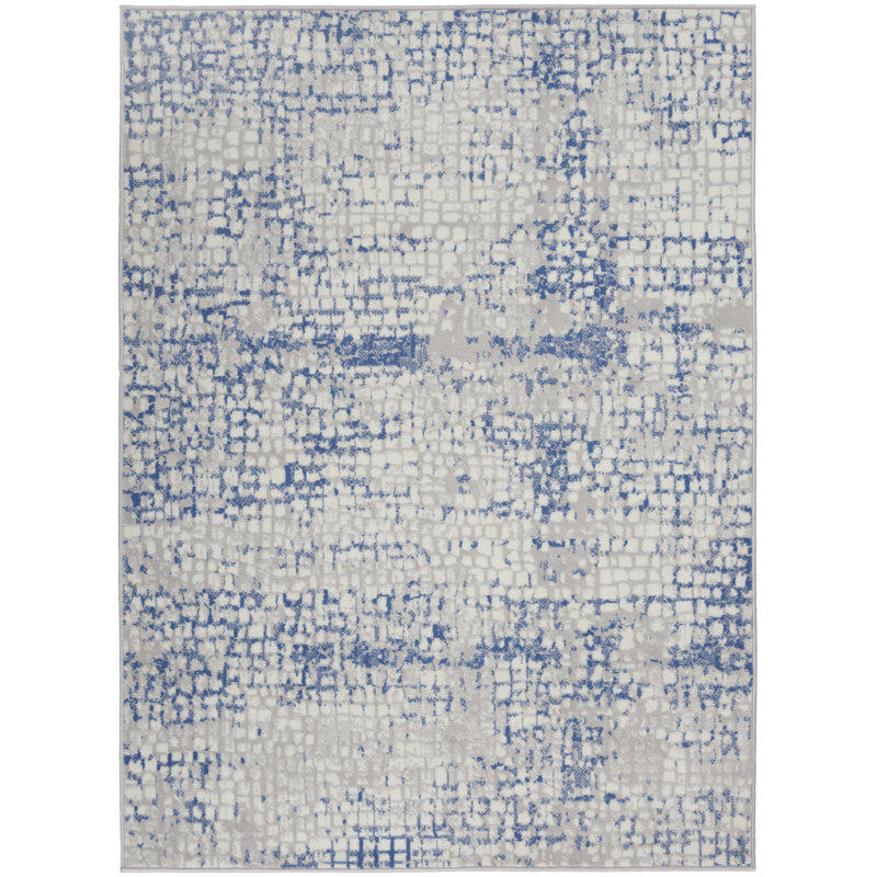Abstract Indoor Rug, Rectangle 6' x 9'