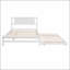 Lit plateforme tapissier avec lit gigogne et deux tiroirs-700357560