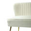 Ensemble de salon configurable en velours 3 pièces Euclid-1824284054