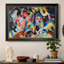 De l'improvisation. Deluge, 1913 - Wassily Kandinsky - Toile encadrée sur mesure-1449089280-1449089284-1449089302