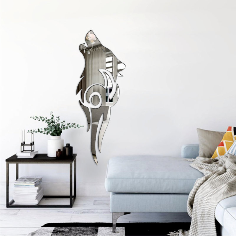 Jessa Wall Mirror, Silver