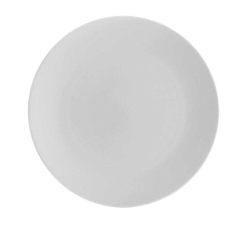 Nambe Pop Dinner Plate, Chalk