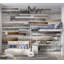 Planches de bois horizontales - Panneau mural non collé-886130512