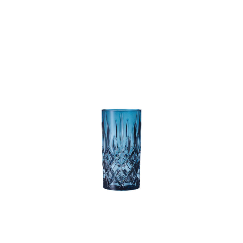Verres à baies longues, ensemble de 2, Bleu