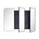 Ronelda 36'' W 26'' H Framed Medicine Cabinet Mirror 6 Adjustable
