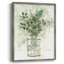 «Delicate Greenery I», reproduction encadrée - bois massif 46945-939489312