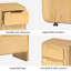 Table de chevet en bois massif Dunnam