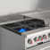 60 In. Commercial Range with 36 In. Griddle, 