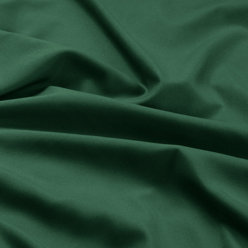 Luxury 4-Piece Microfiber Duvet Cover Complete Set, Double Duvet Cover + 3 Additional Pieces, Emerald