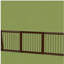 Barrière en bois pour animaux, barrière pour animaux autoportante