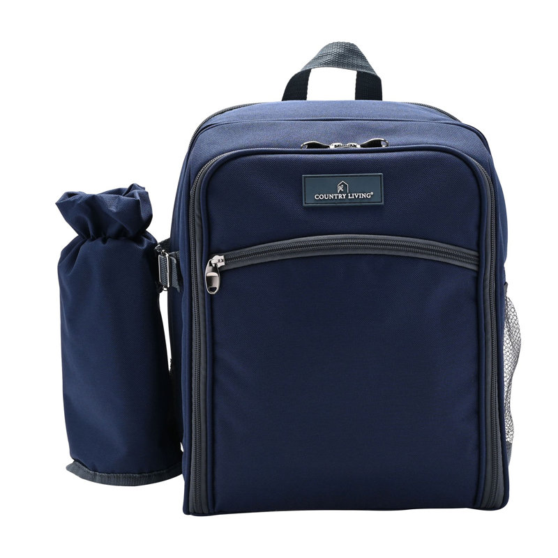 Polyester Picnic Backpack , Service for 2