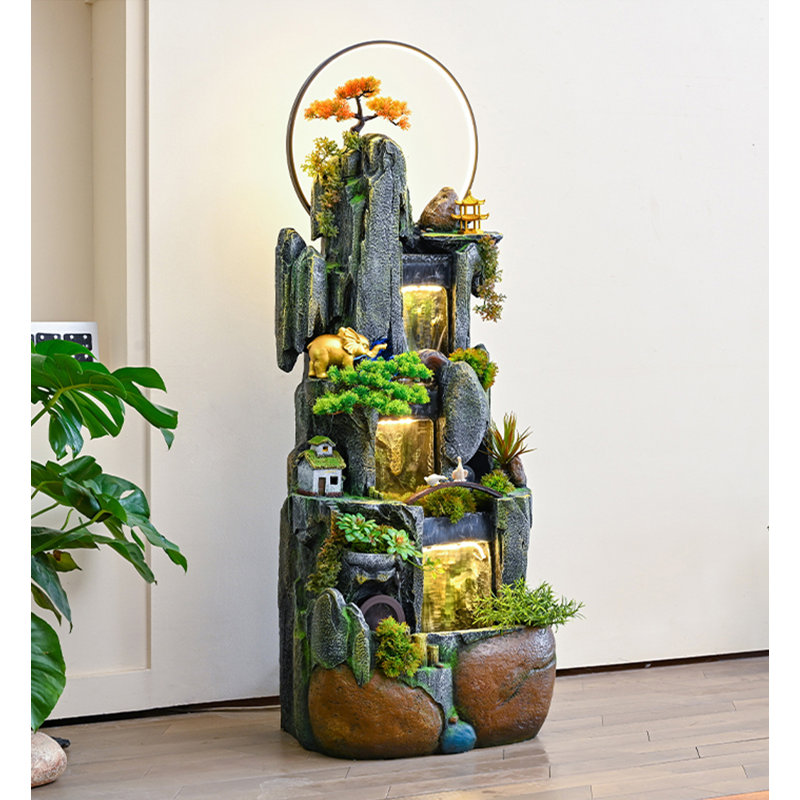 Impression Inheritance Cement Rockery Circulating Water Ornament