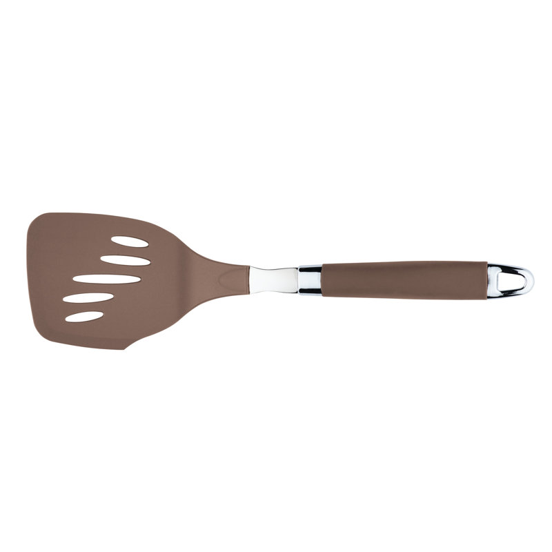 Bronze Silicone and Stainless Steel 6-Piece Kitchen Utensil Set