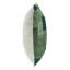 Praia 22" Fabric Green  Throw Pillow