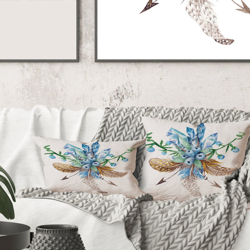 Housse et housse de coussin rectangulaire Fresh Forest