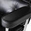 Fauteuil de direction en cuir véritable avec structure et roues en aluminium, fauteuil de bureau pivotant avec dossier épais et soutien lombaire ergonomique-1698205402
