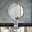 Huldar Glass Flat Wall Mirror