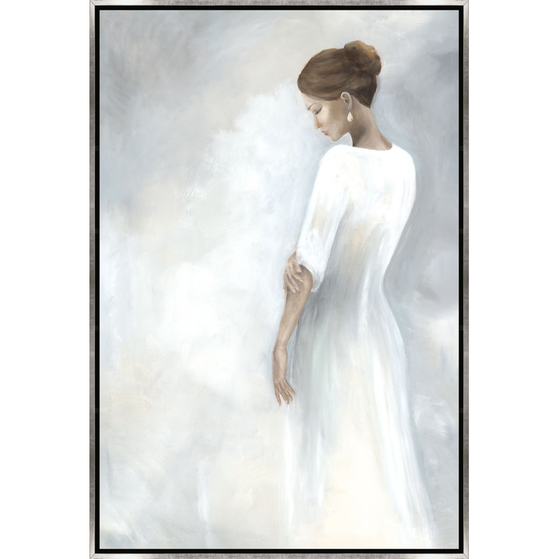 White Gown Print by Makai Howell, 46.5" H x 31.5" W