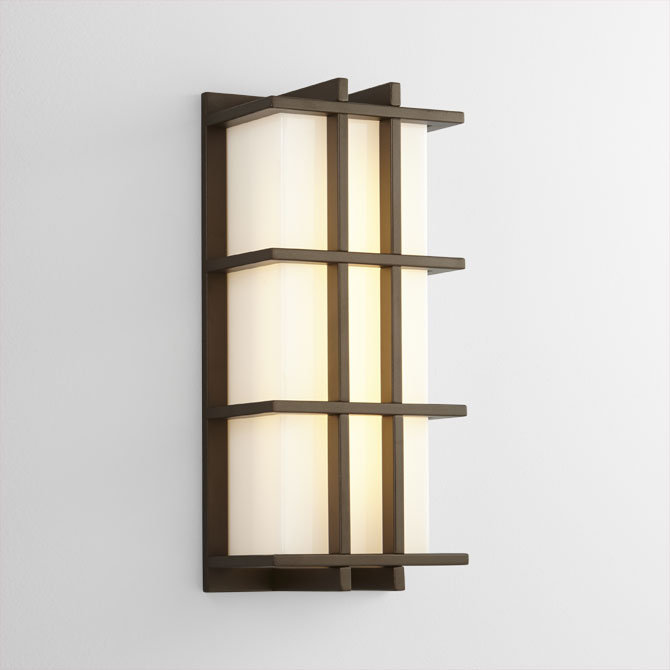 Awad Wall Light, Oiled Bronze