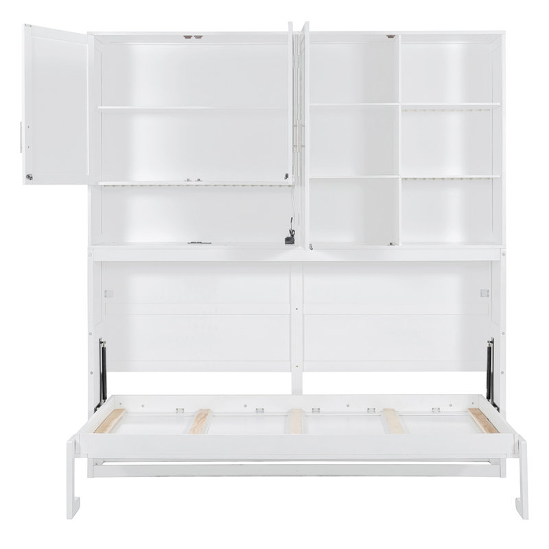 Lit escamotable Modern, Blanc