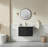 Floating Single Vanity With Ceramic Sink-1855255053