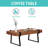 Pewamo Solid Wood Coffee Table