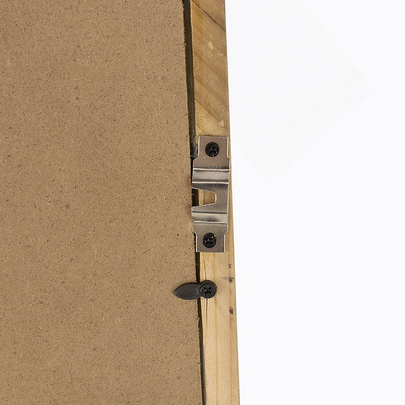 Miroir rectangulaire en bois manufacturé, 35,4 po x 23,6 po