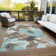 Machine Washable Indoor/Outdoor Claudian ACN1487 Khaki Rug