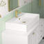 Turner 30" W x 16" D Vitreous China Rectangular Wall Bathroom Sink with Overflow-103144517