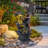 27.76"H Resin LED Fountain With Angel Statue