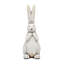 Lapin en magnésium texturé blanc