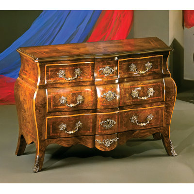 52" Wide 3 Drawer Sideboard